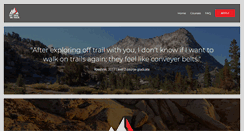 Desktop Screenshot of offtrailontrack.com